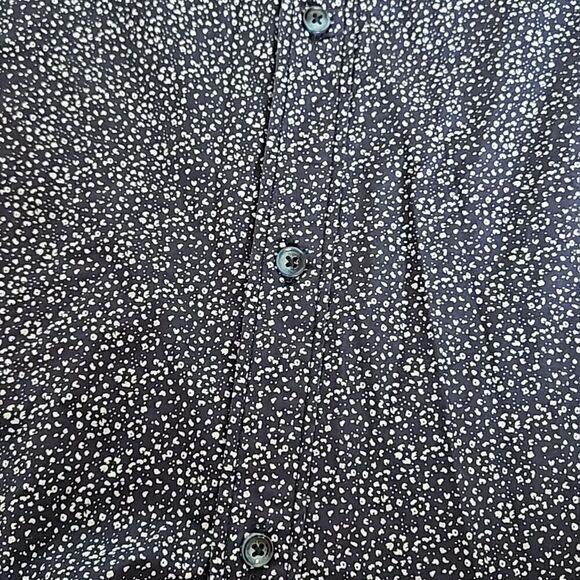 Tailored Recreation Men's Button Down Long Sleeves Cotton Shirt Navy Blue 2XL - Picture 11 of 16